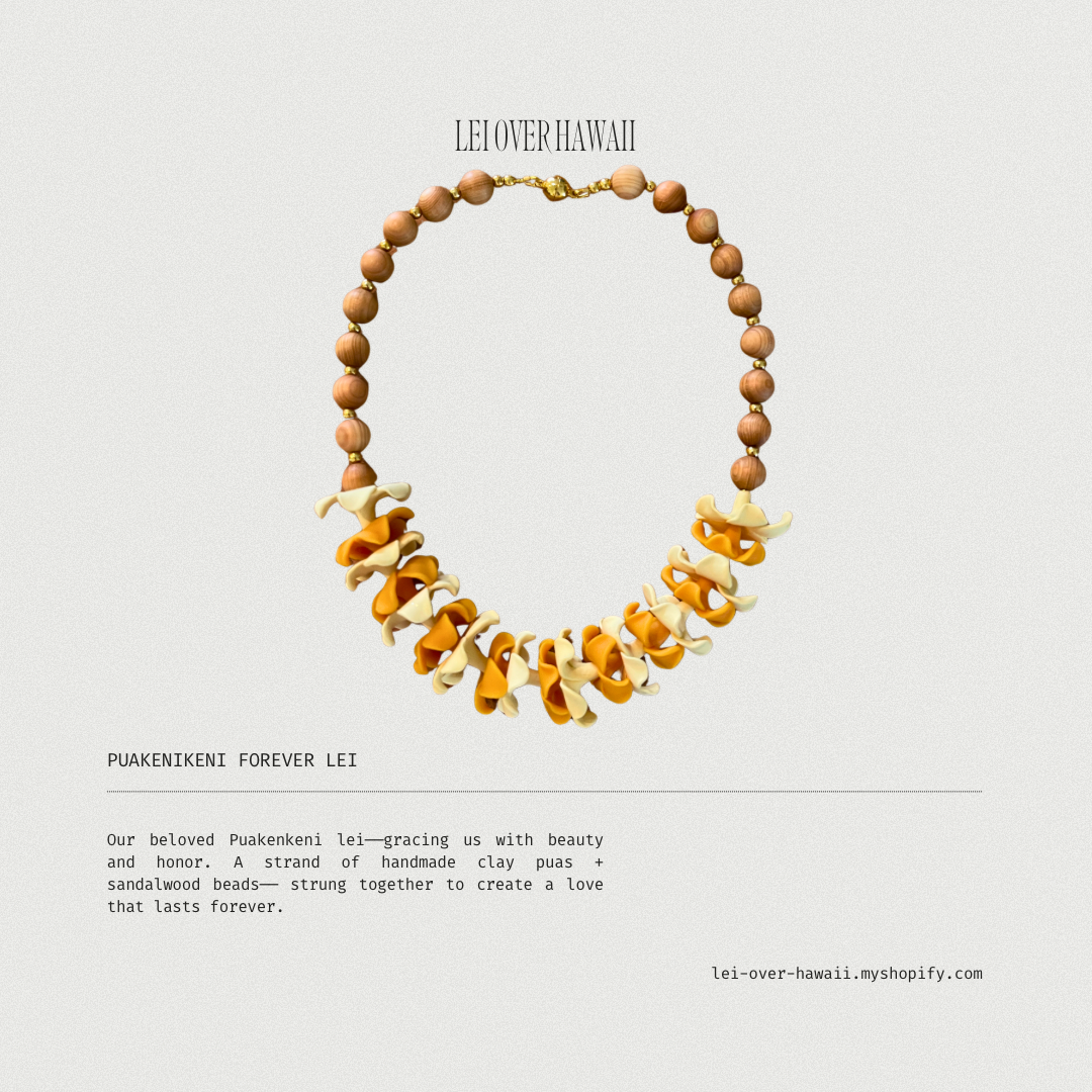 Forever Lei Puakenikeni