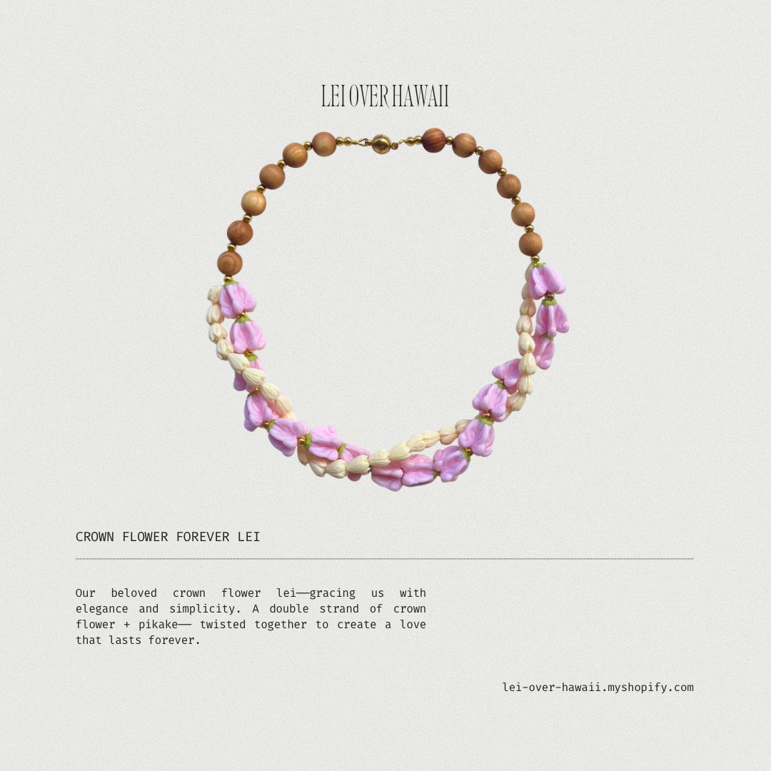 Forever Lei Crown Flower